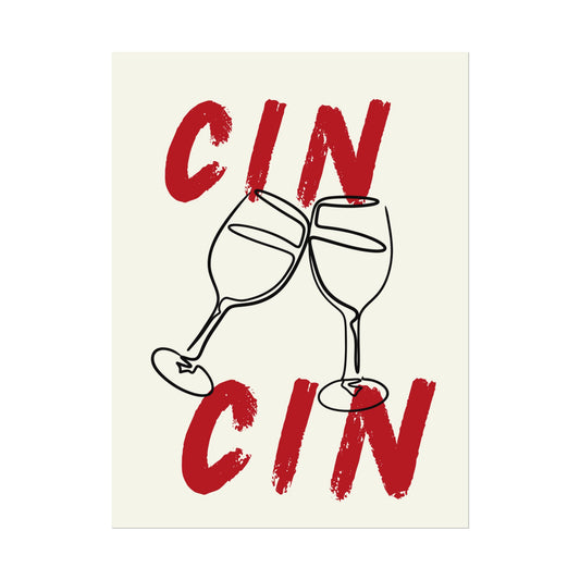 CIN CIN Rolled Poster