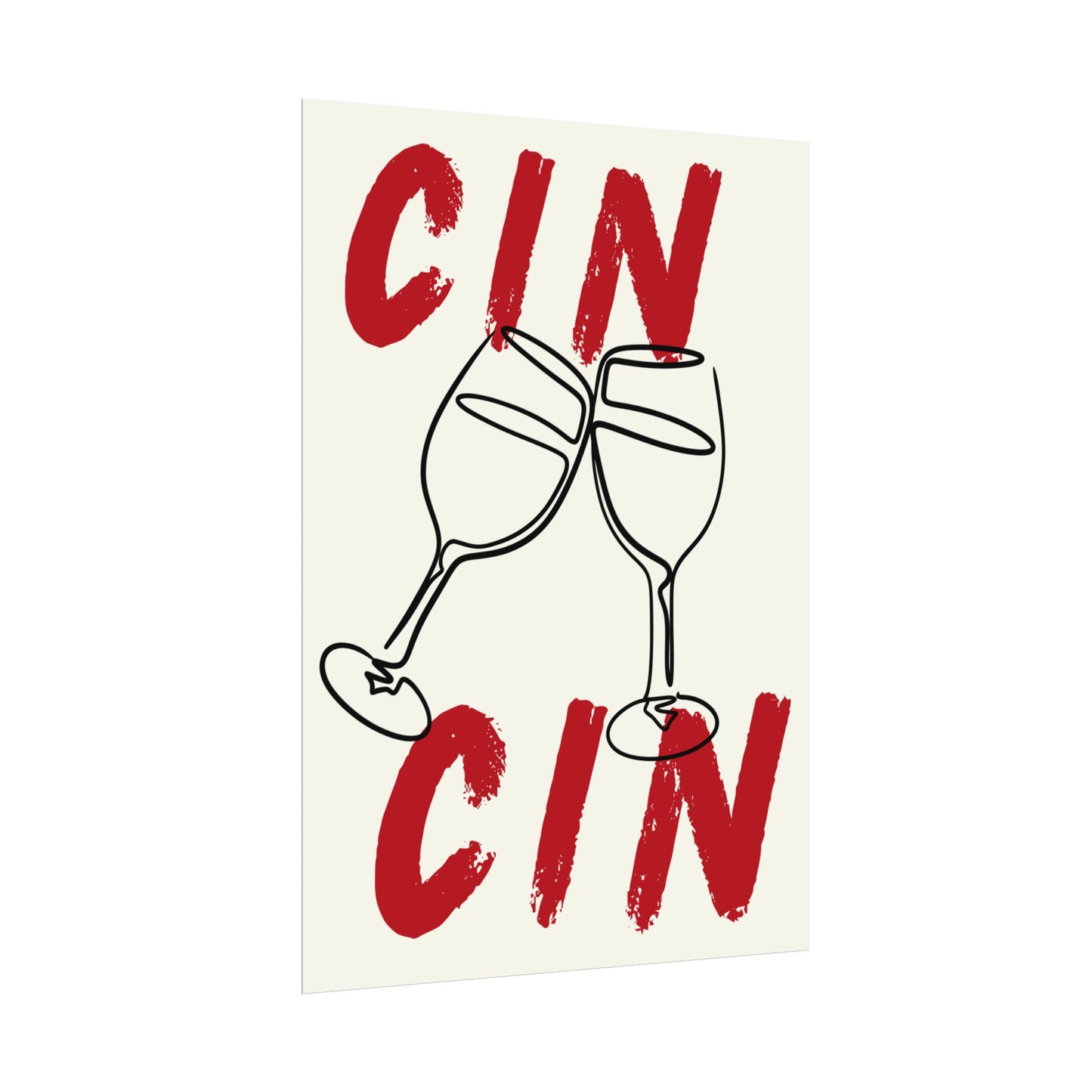 CIN CIN Rolled Poster