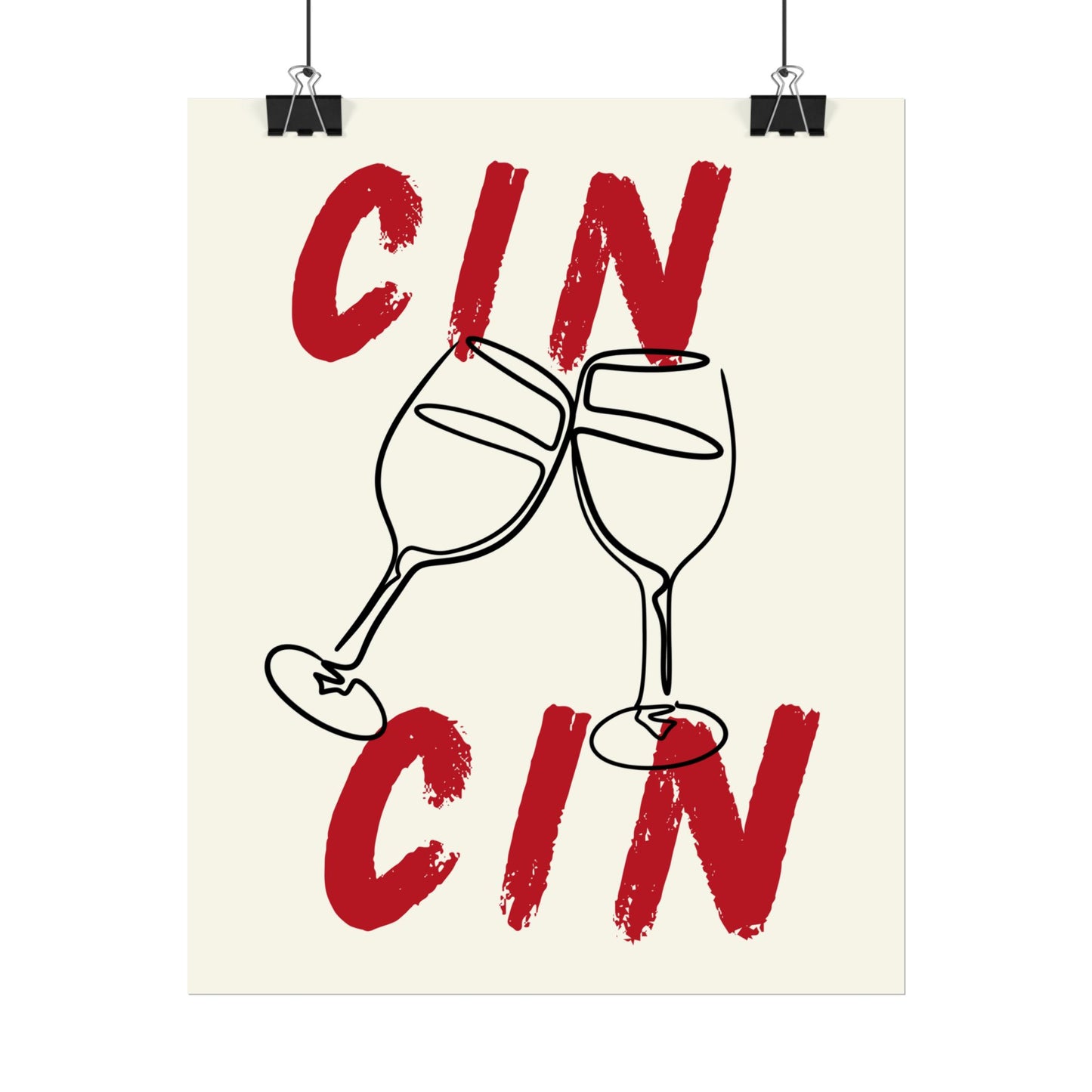 CIN CIN Rolled Poster