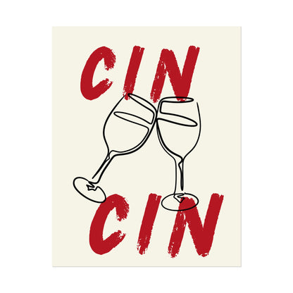 CIN CIN Rolled Poster