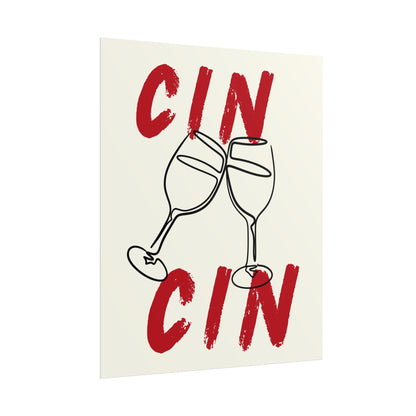 CIN CIN Rolled Poster