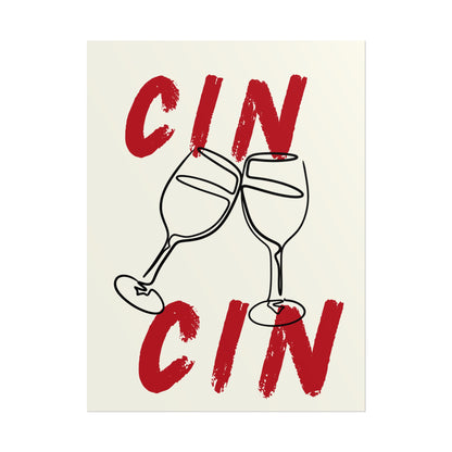 CIN CIN Rolled Poster