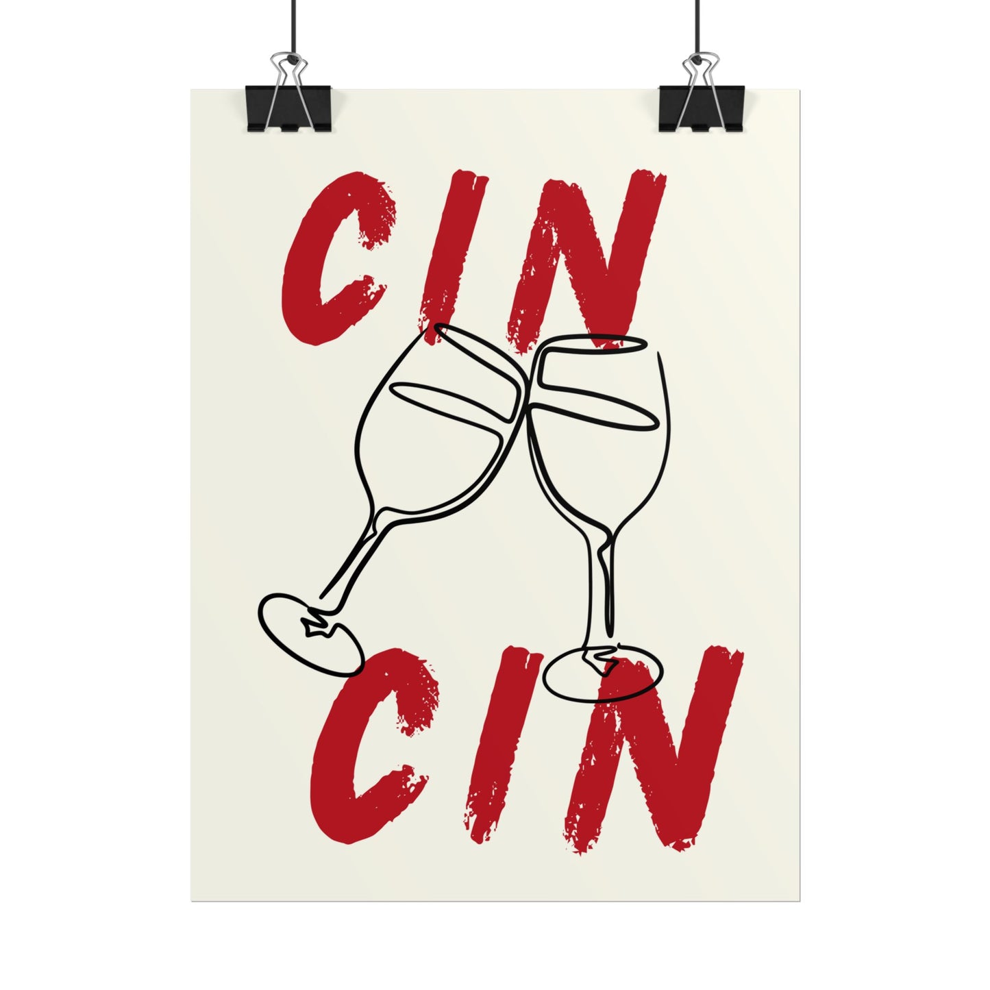 CIN CIN Rolled Poster
