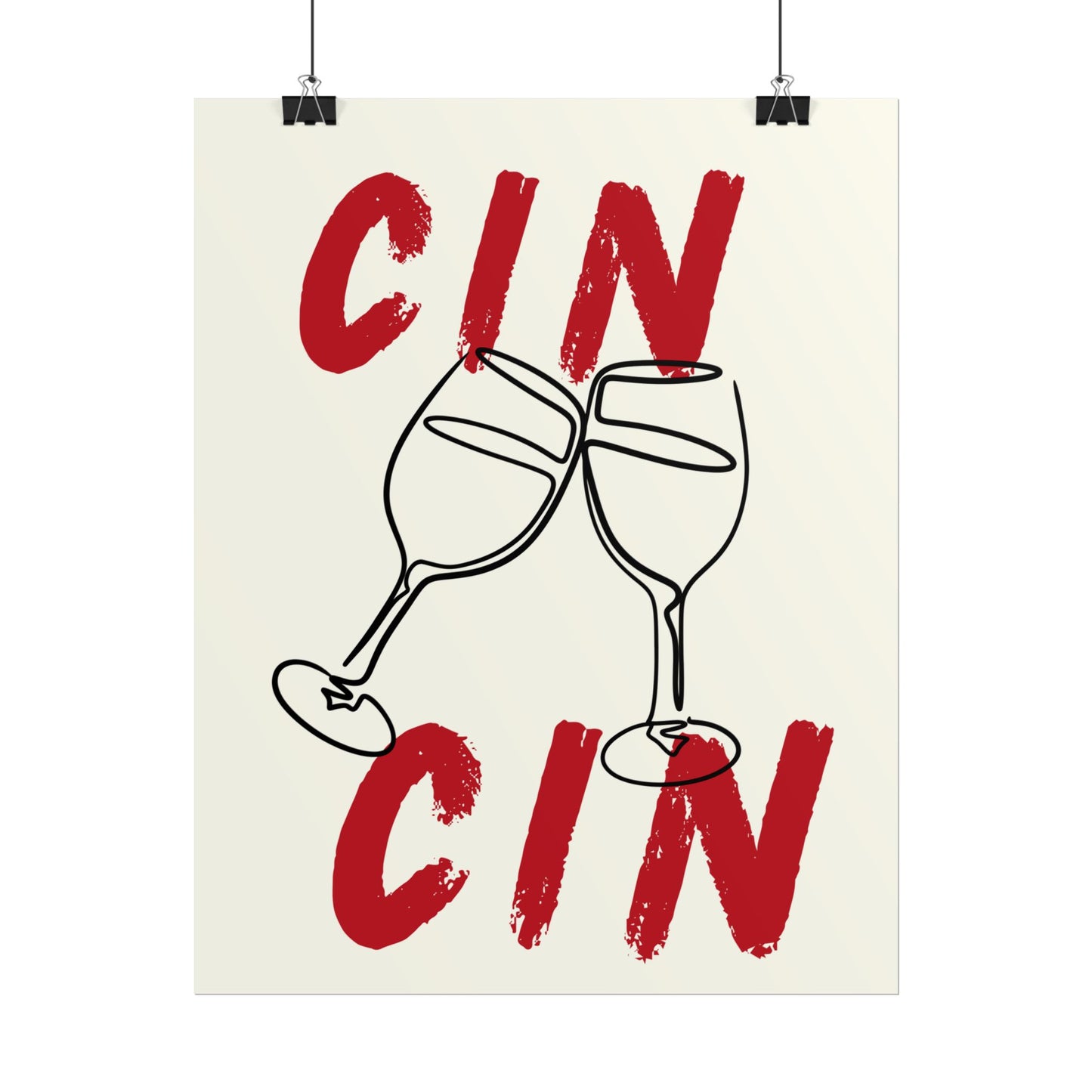 CIN CIN Rolled Poster