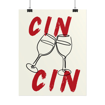 CIN CIN Rolled Poster