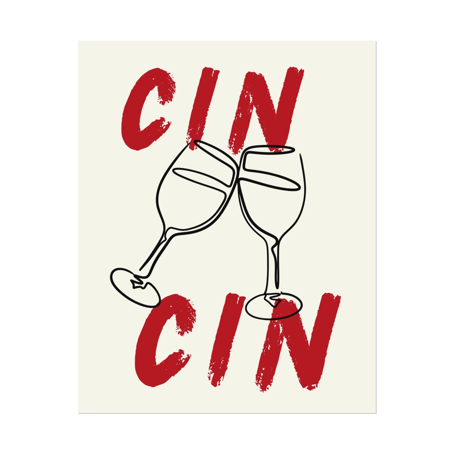 CIN CIN Rolled Poster