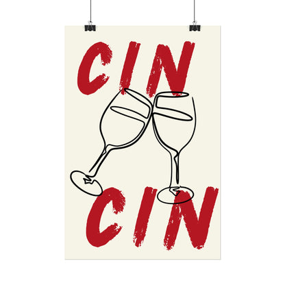 CIN CIN Rolled Poster
