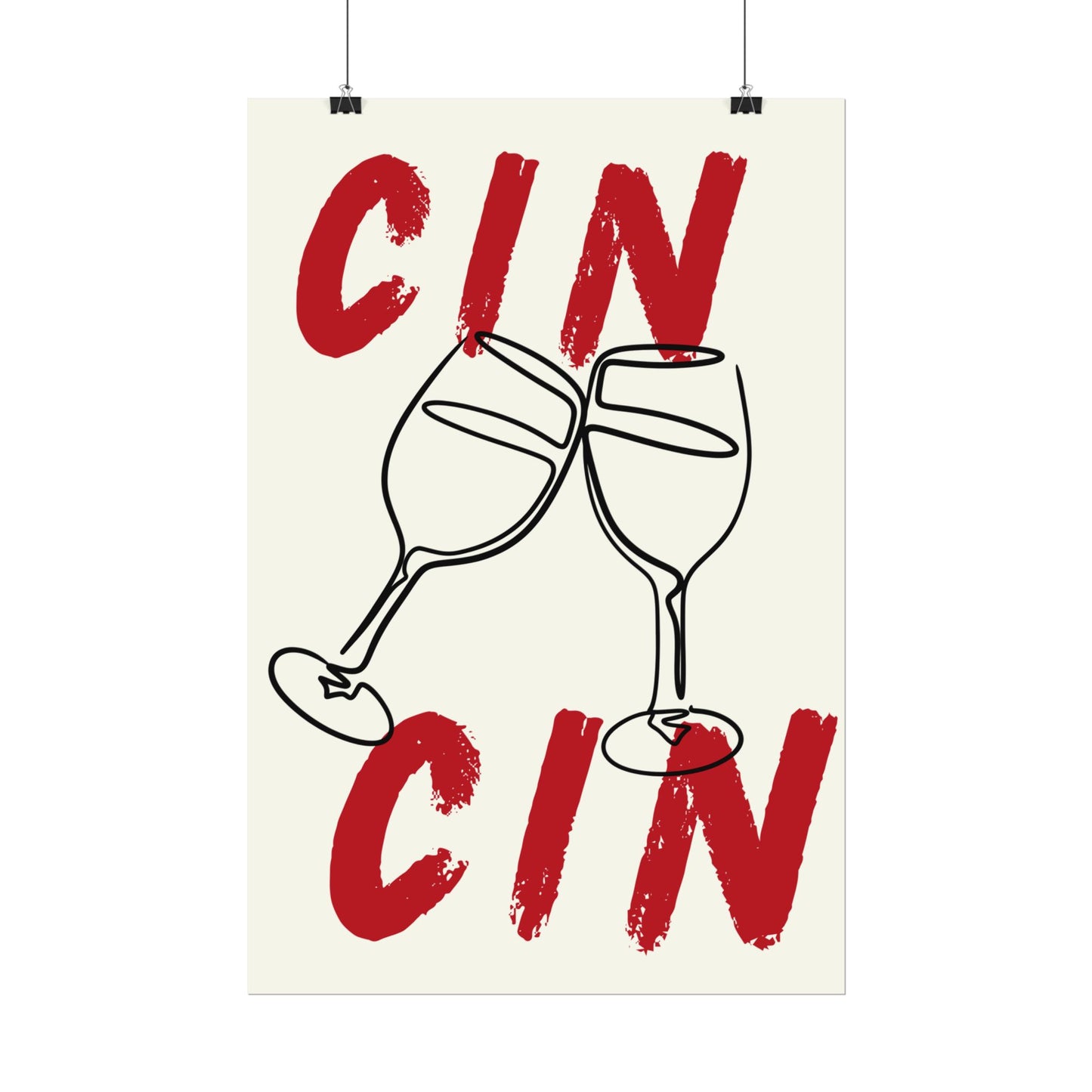 CIN CIN Rolled Poster