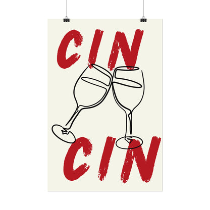 CIN CIN Rolled Poster