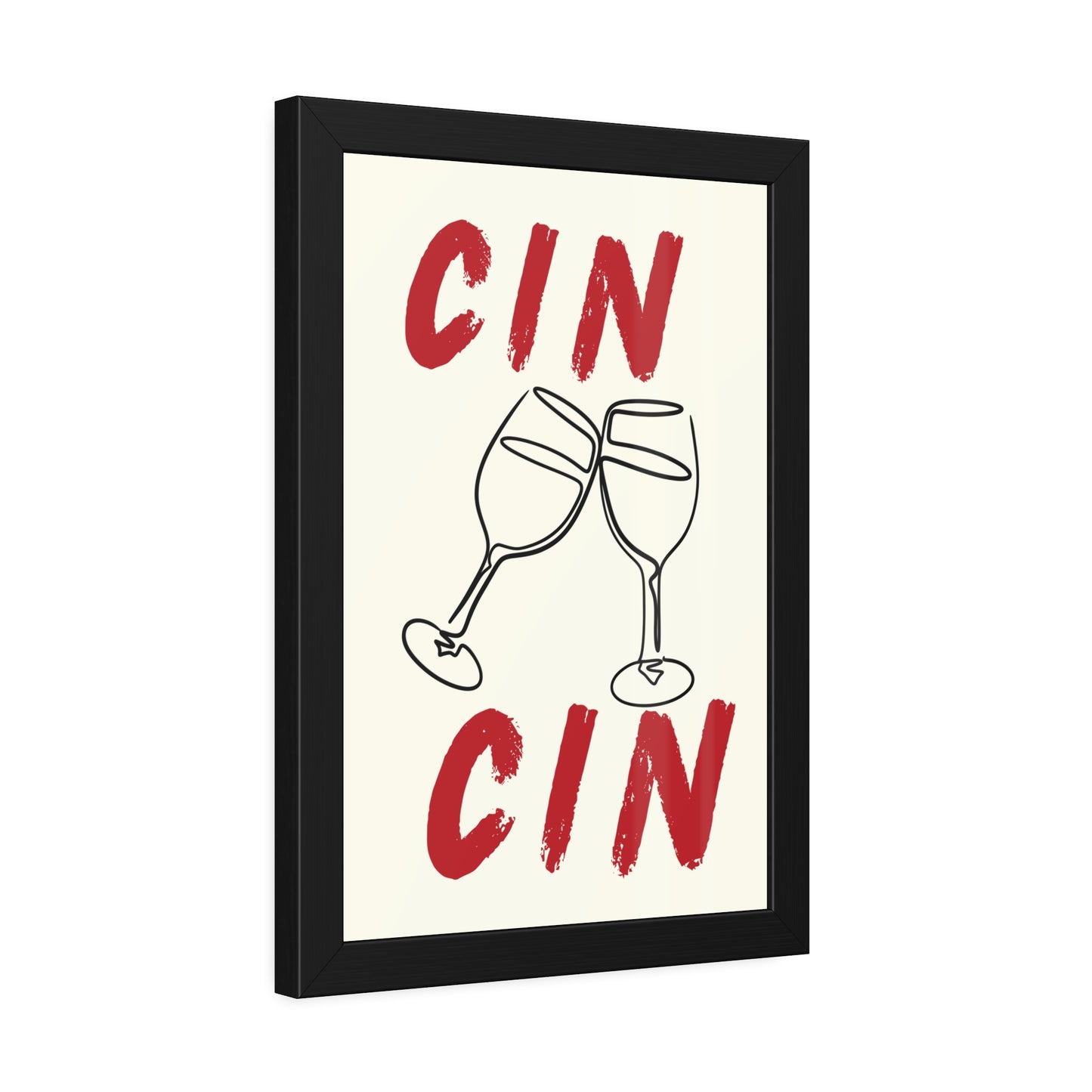 CIN CIN framed poster- various sizes