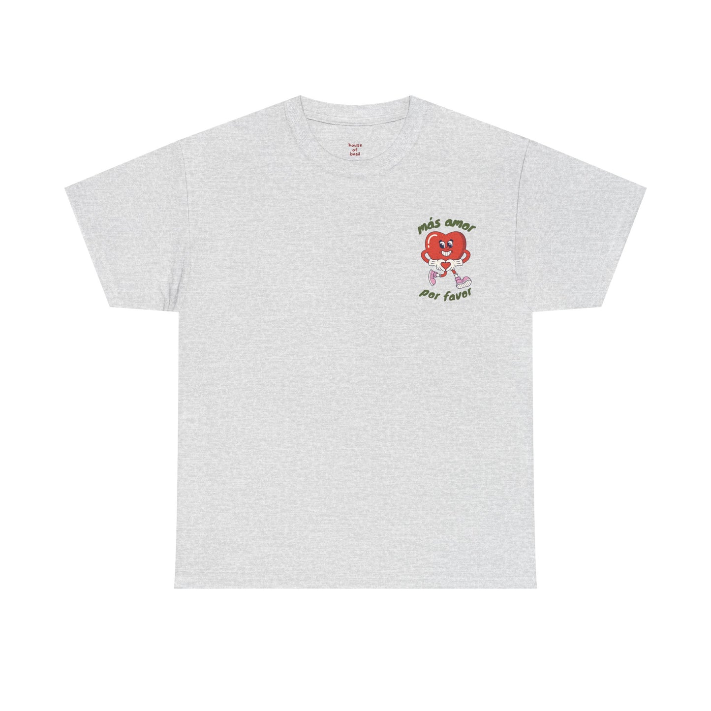 Más amor, por favor GRAPHIC TEE