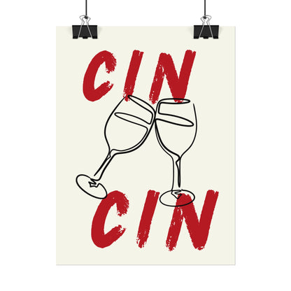 CIN CIN Rolled Poster