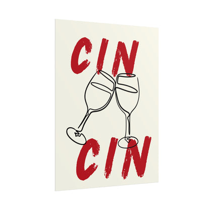 CIN CIN Rolled Poster