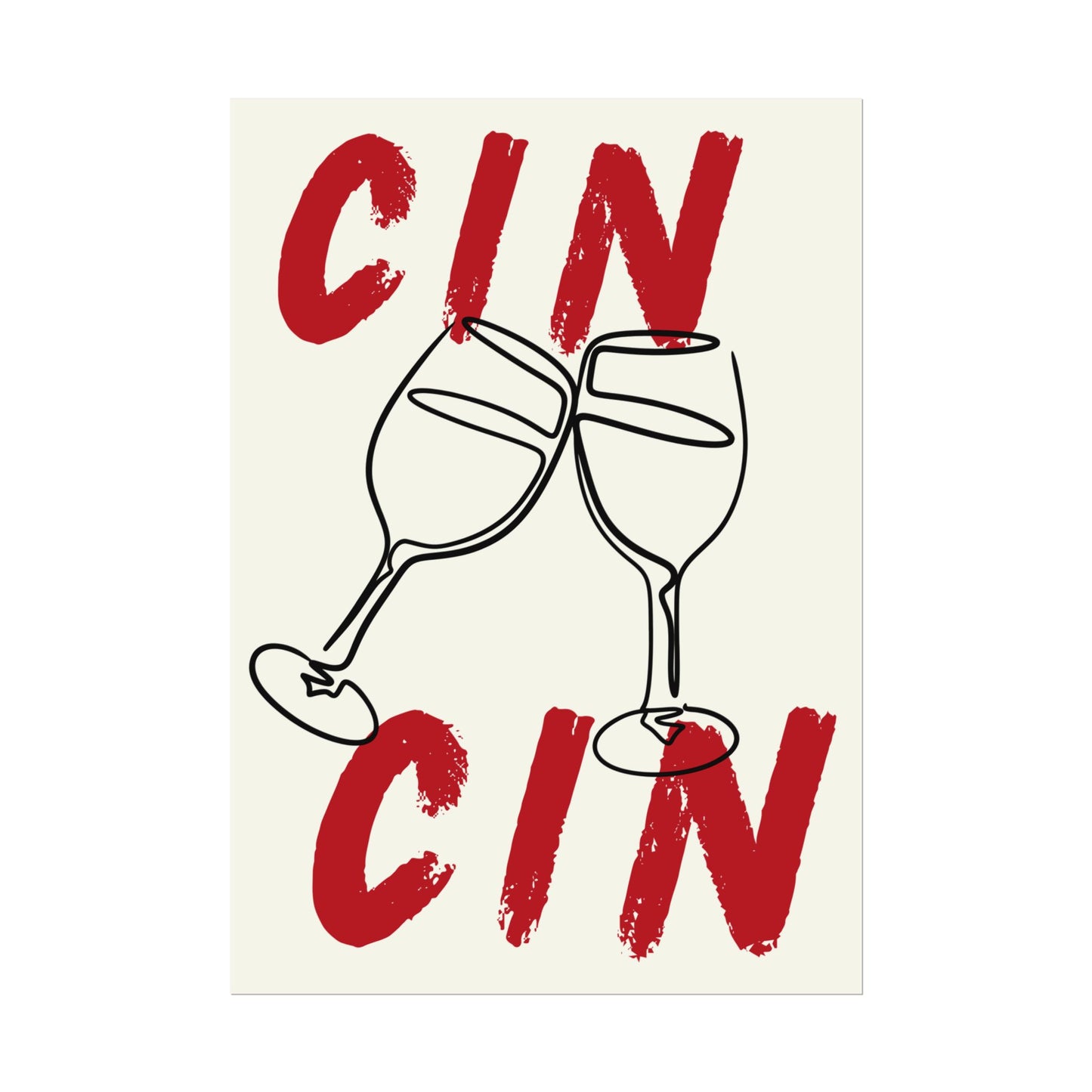 CIN CIN Rolled Poster