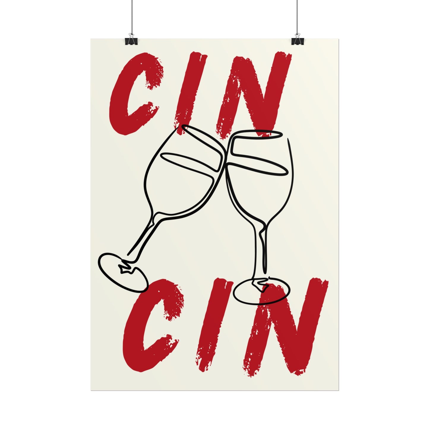 CIN CIN Rolled Poster