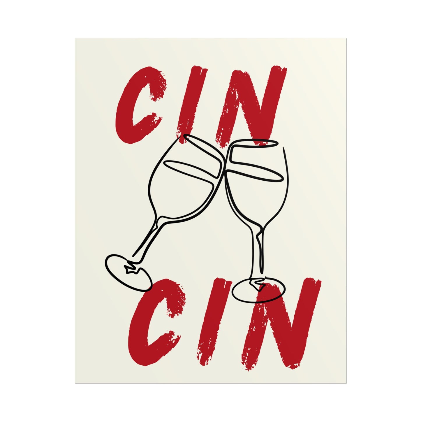 CIN CIN Rolled Poster