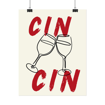 CIN CIN Rolled Poster