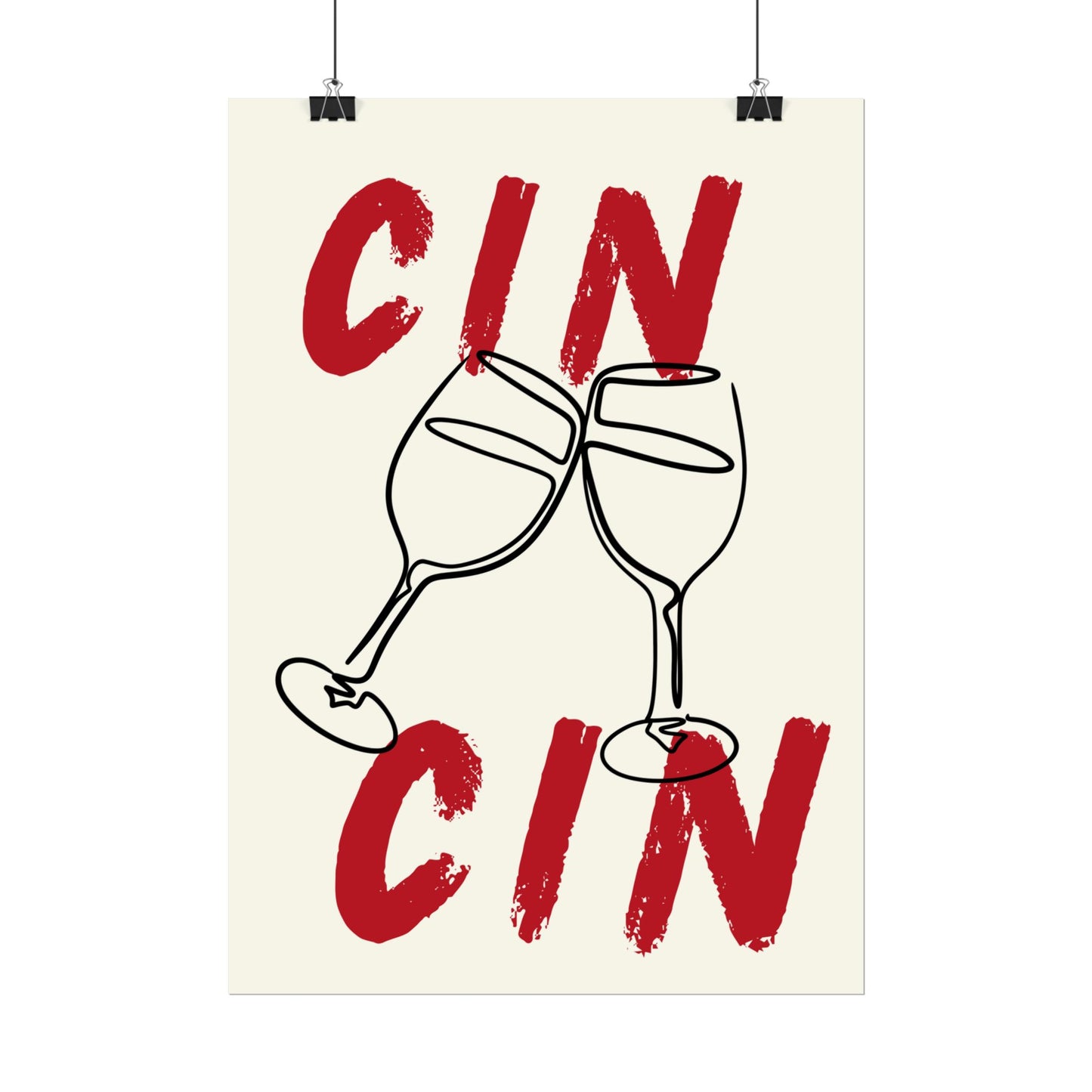 CIN CIN Rolled Poster