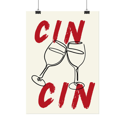 CIN CIN Rolled Poster