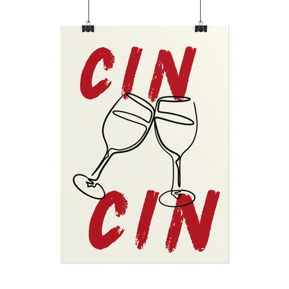 CIN CIN Rolled Poster