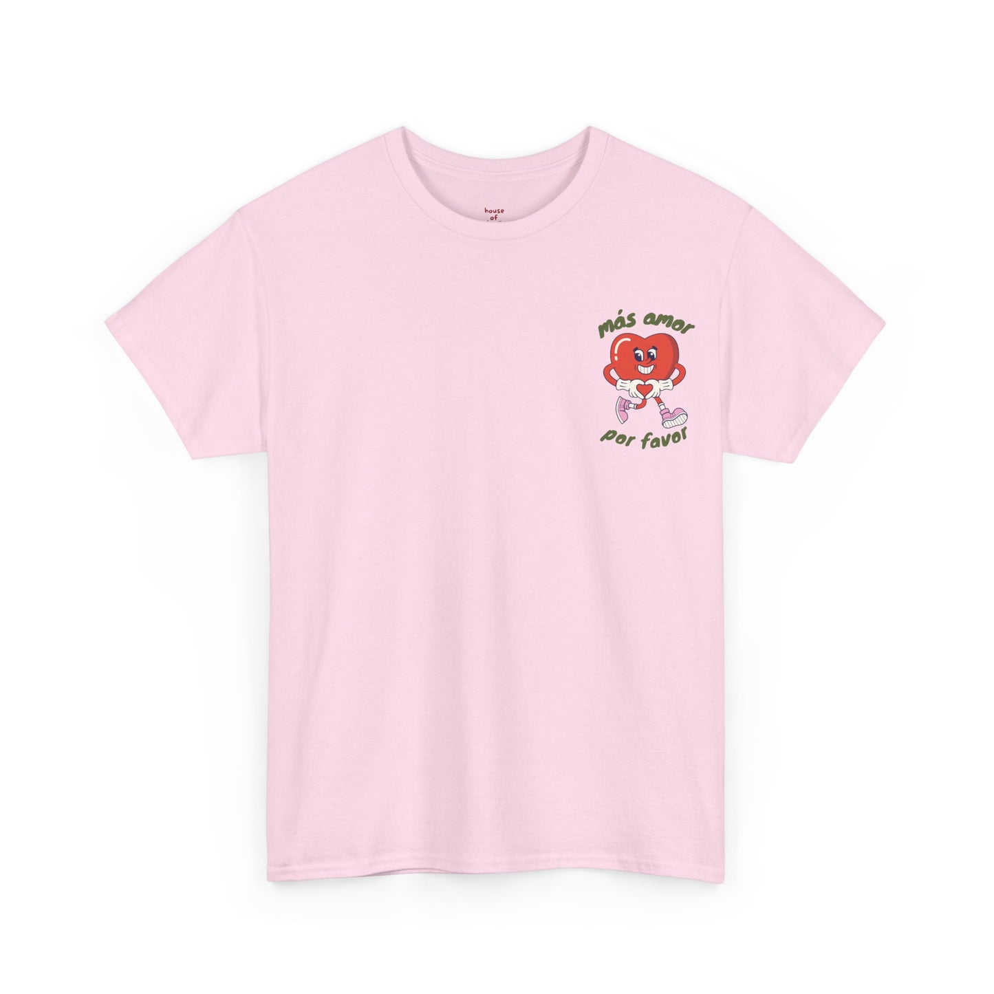 Más amor, por favor GRAPHIC TEE