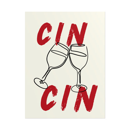 CIN CIN Rolled Poster