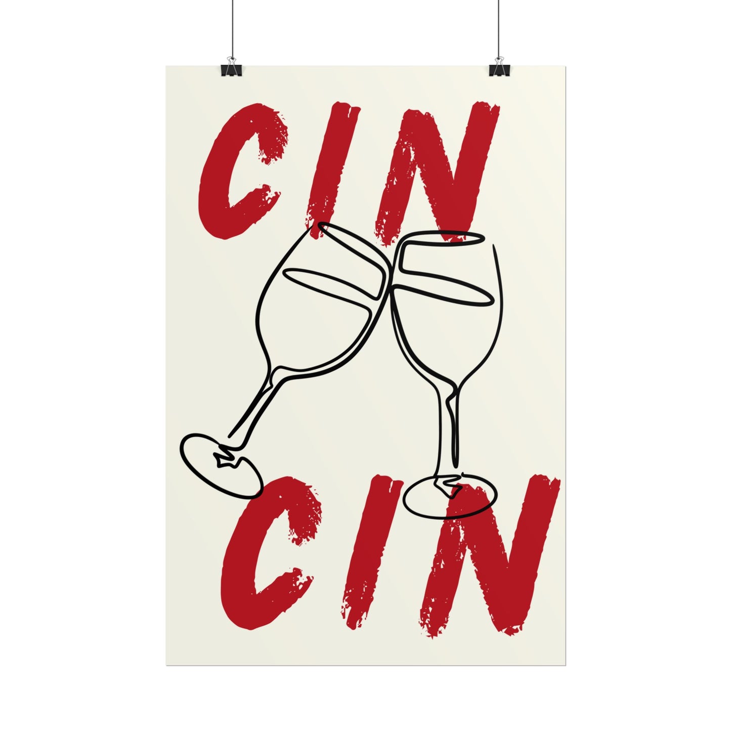 CIN CIN Rolled Poster