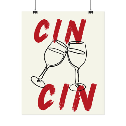 CIN CIN Rolled Poster