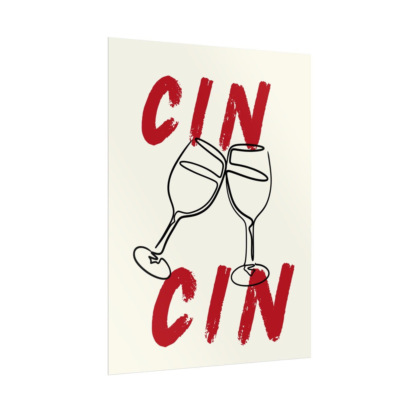 CIN CIN Rolled Poster