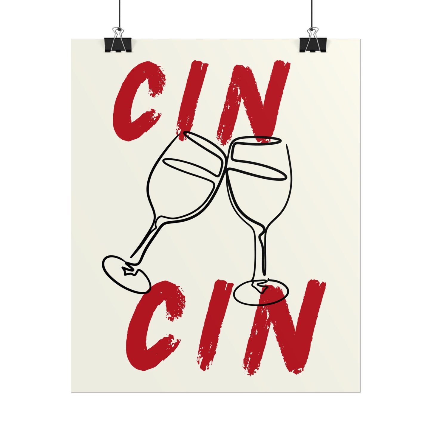 CIN CIN Rolled Poster