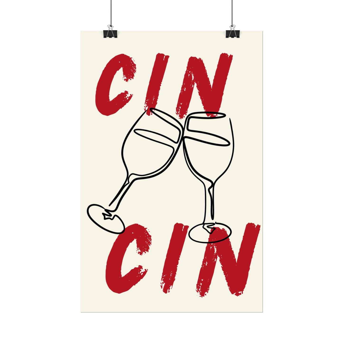 CIN CIN Rolled Poster