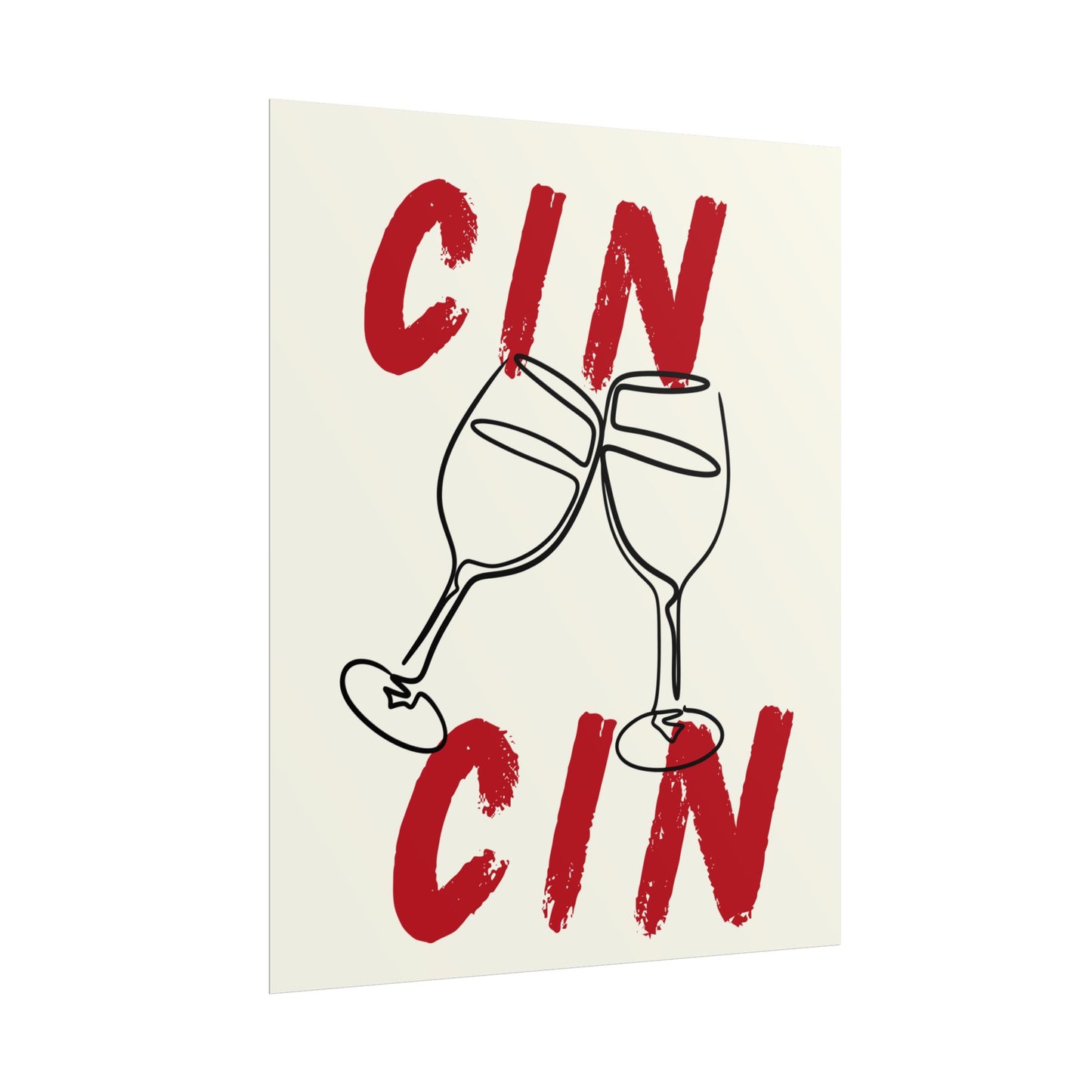 CIN CIN Rolled Poster