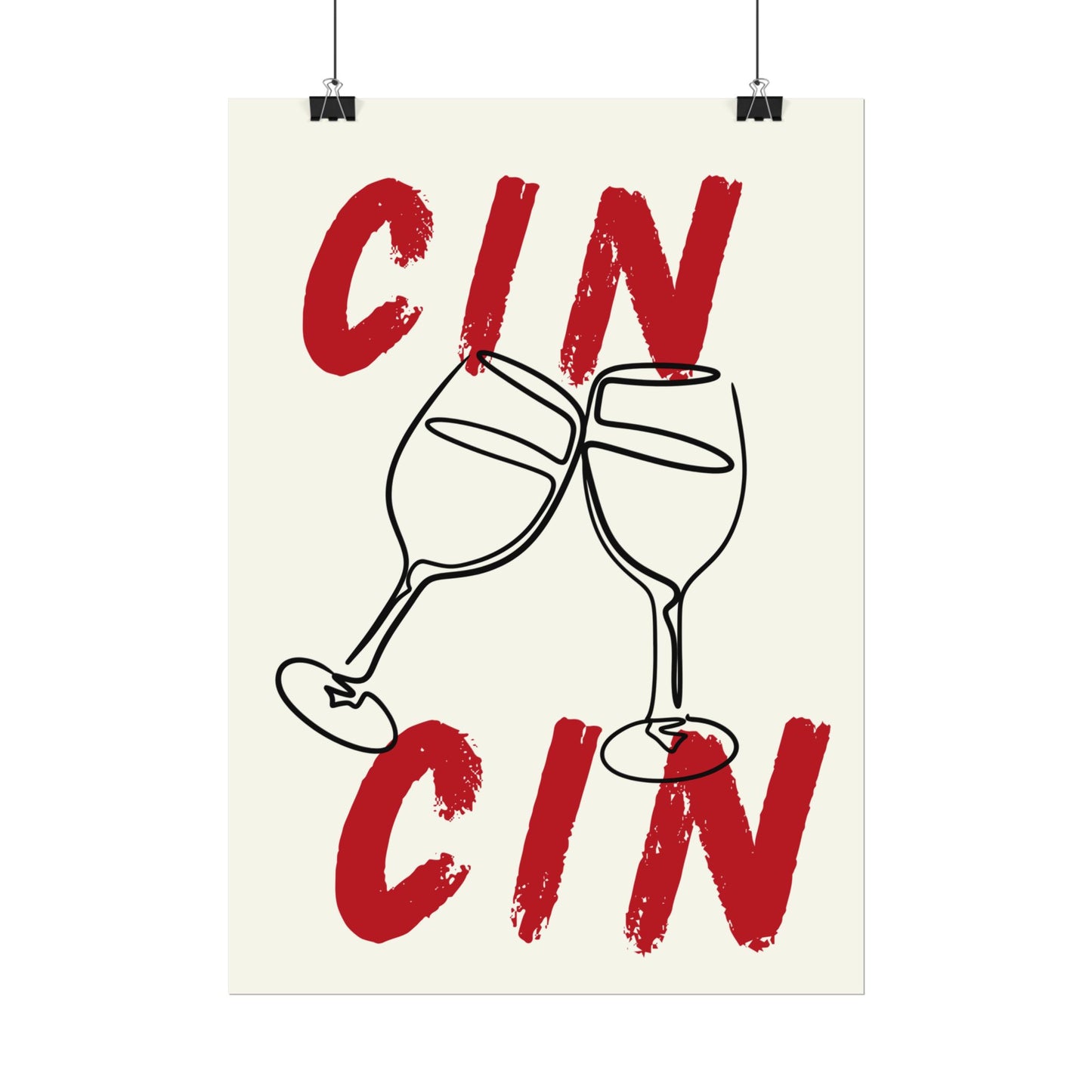 CIN CIN Rolled Poster