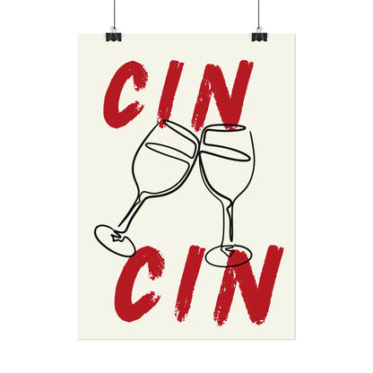 CIN CIN Rolled Poster