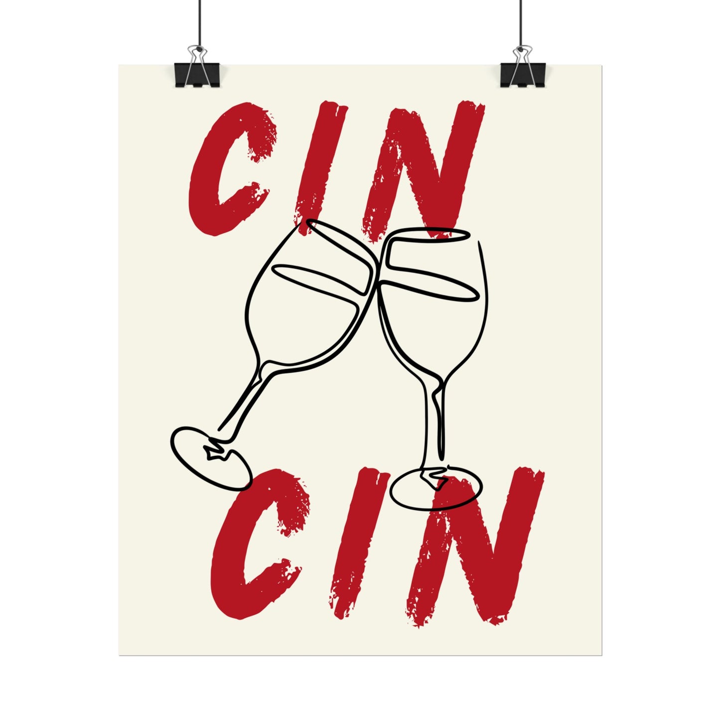 CIN CIN Rolled Poster