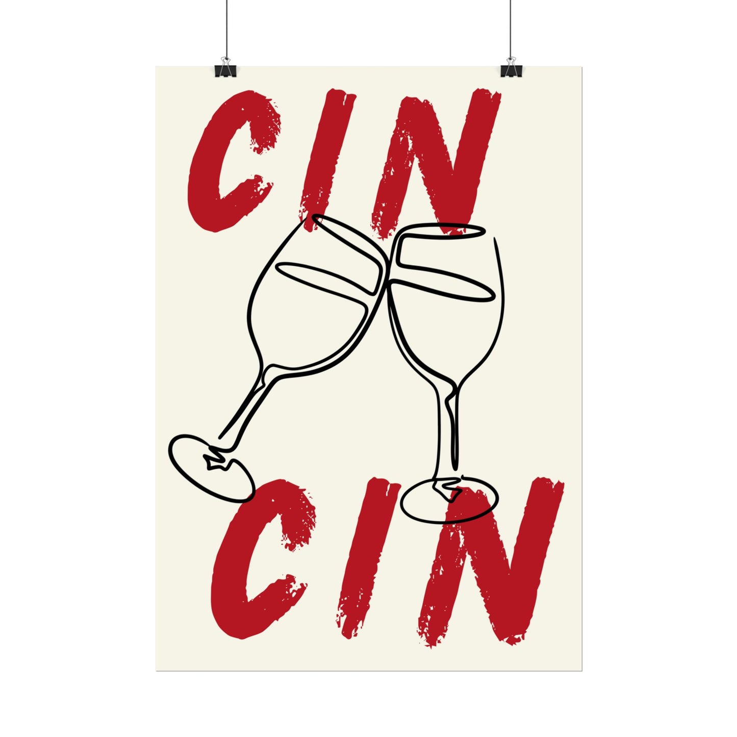 CIN CIN Rolled Poster