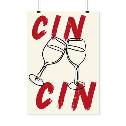CIN CIN Rolled Poster