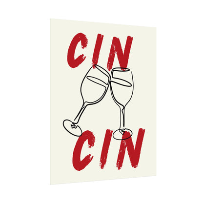 CIN CIN Rolled Poster