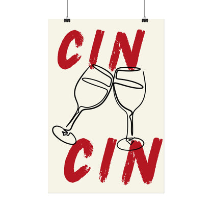 CIN CIN Rolled Poster