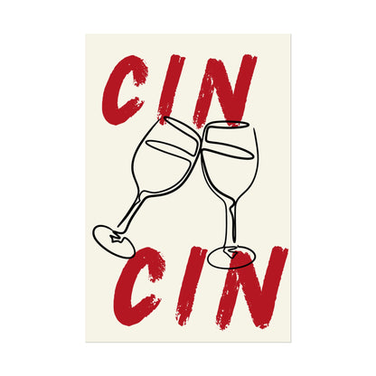 CIN CIN Rolled Poster