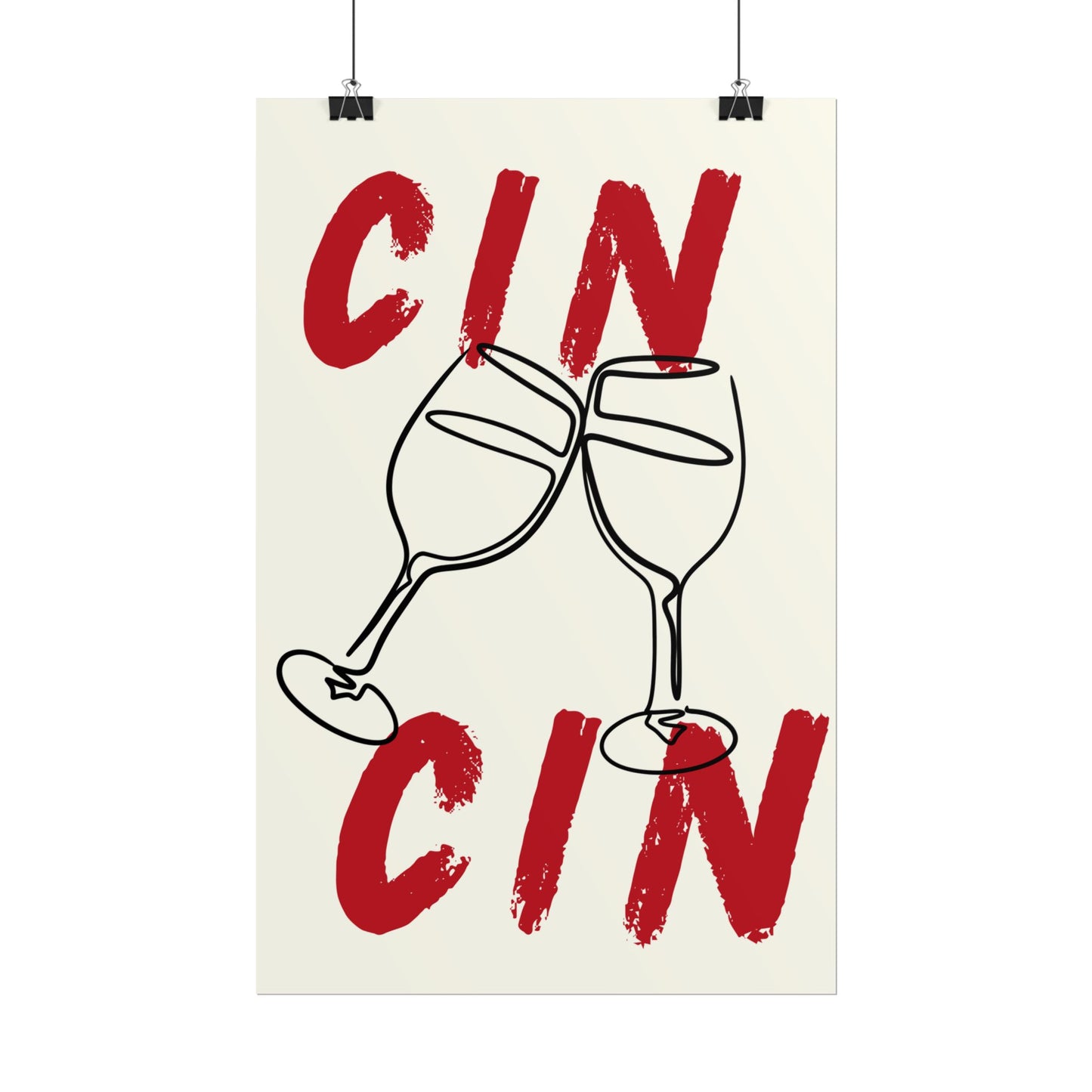 CIN CIN Rolled Poster
