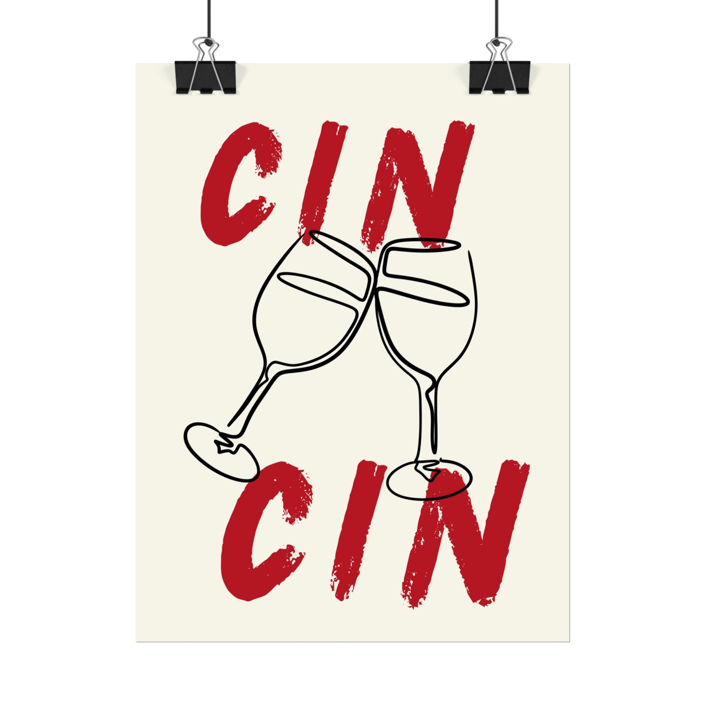 CIN CIN Rolled Poster