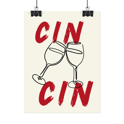 CIN CIN Rolled Poster