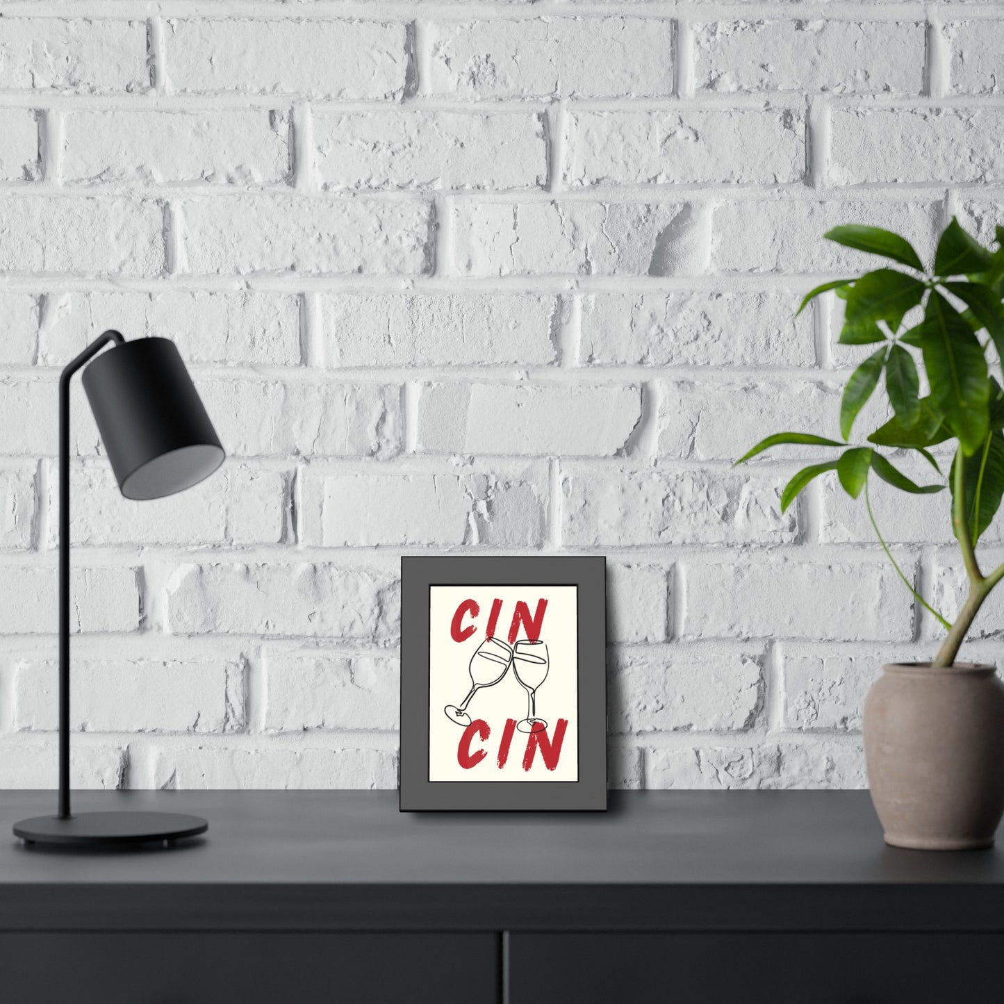 CIN CIN framed poster- various sizes