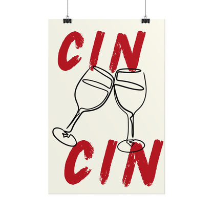 CIN CIN Rolled Poster