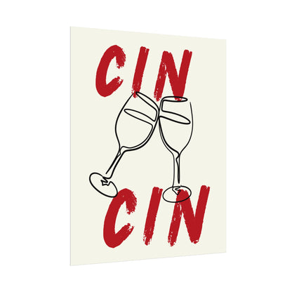 CIN CIN Rolled Poster