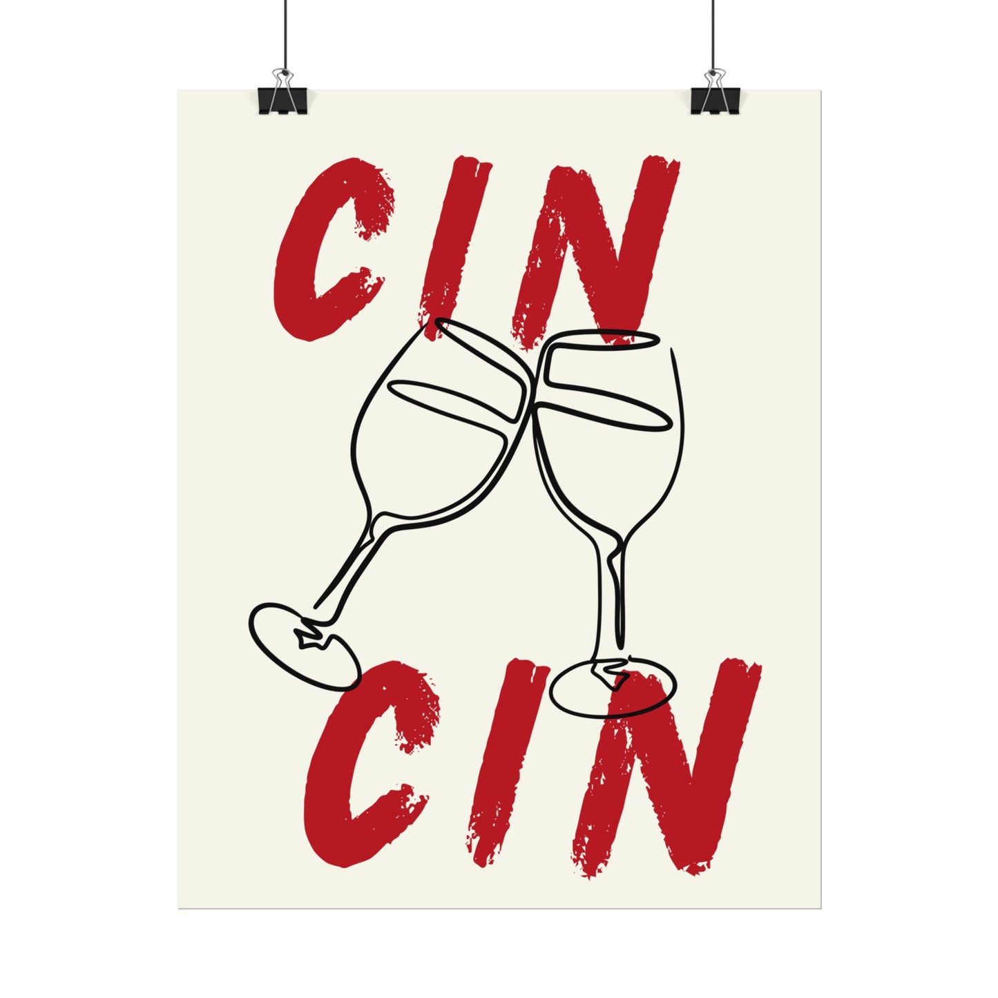 CIN CIN Rolled Poster