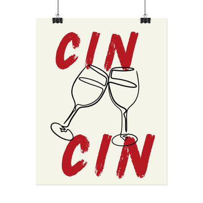 CIN CIN Rolled Poster