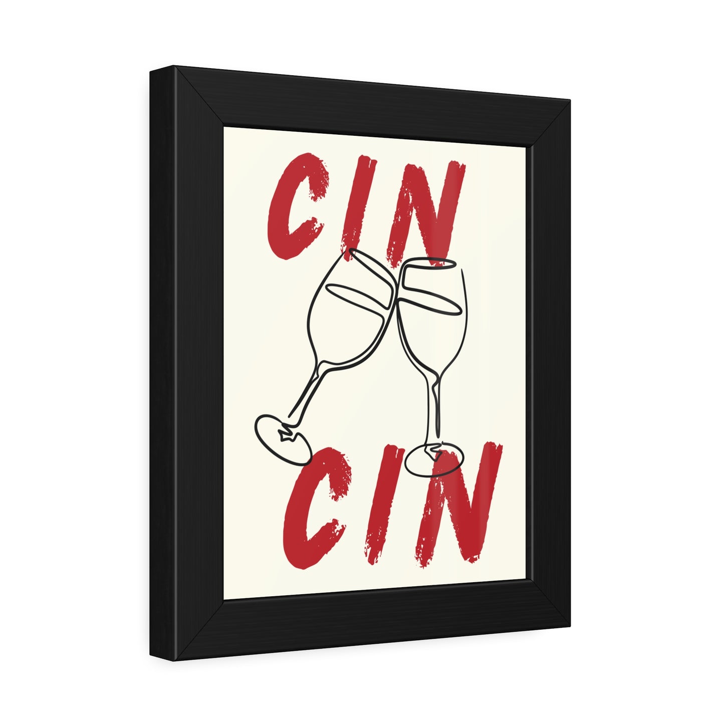 CIN CIN framed poster- various sizes