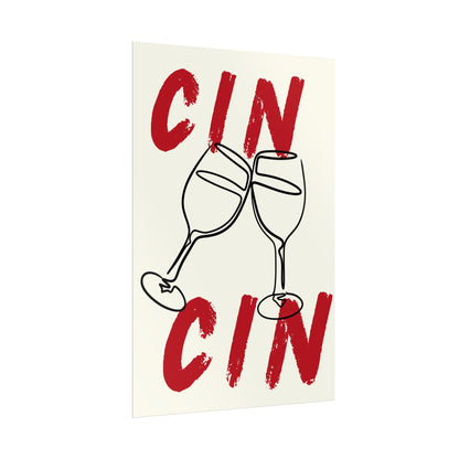 CIN CIN Rolled Poster